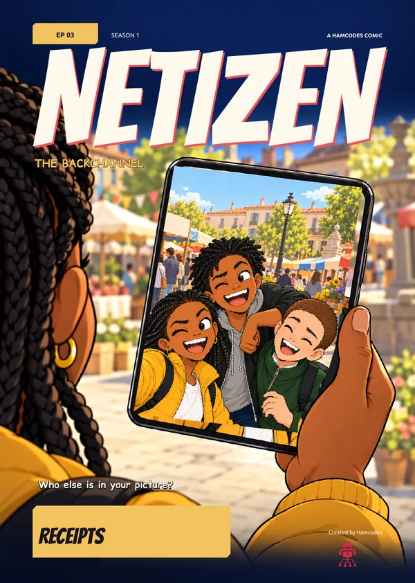 Cover of NETIZEN: The Backchannel, Episode 3: Receipts.