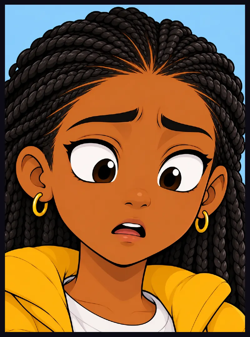 Jawu's face.