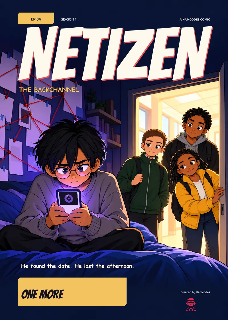 Cover of NETIZEN: The Backchannel, Episode 4: One More.